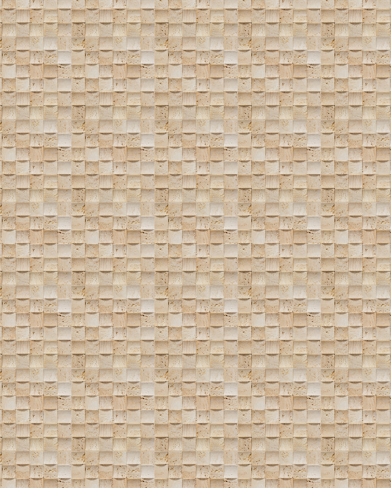 Beige 3D Block